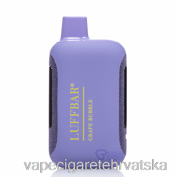 Vape Hrvatska Luffbar Dually 20000 Disposable Grape Bubble